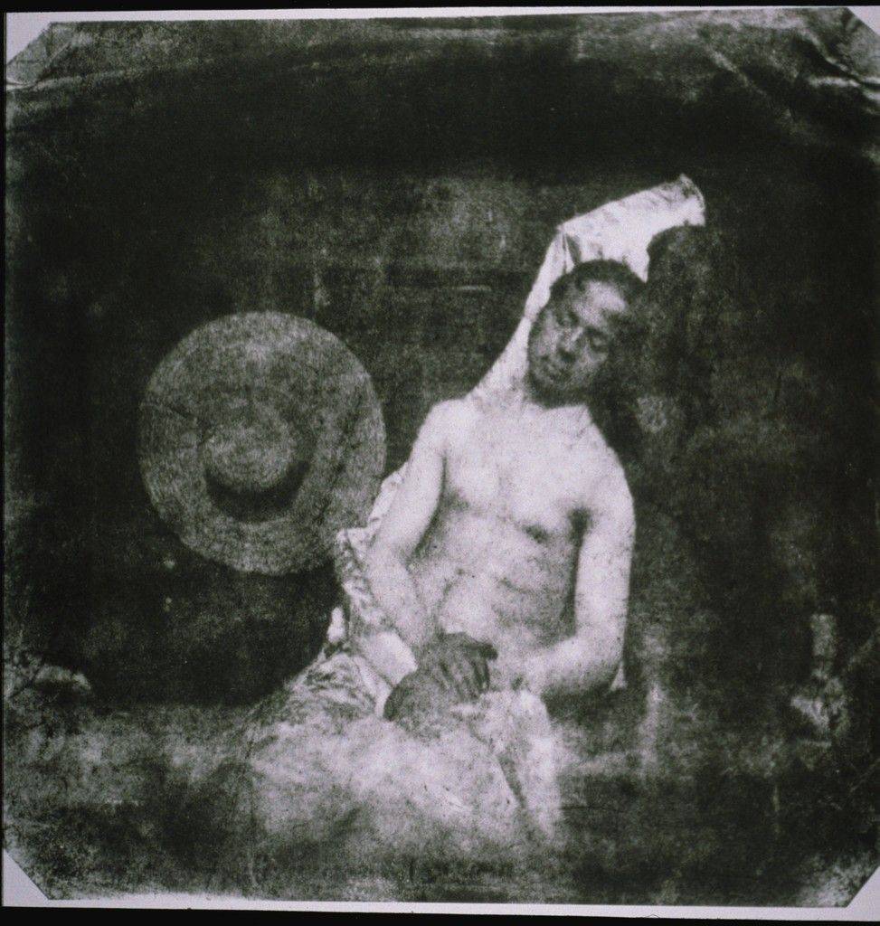 Hippolyte Bayard, Autoportrait en noyé, 1840