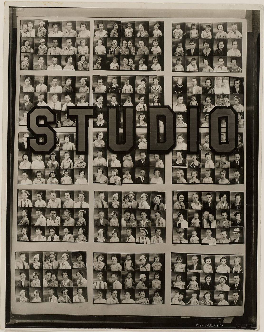 Walker Evans, Penny Picture Display, Savannah, 1936