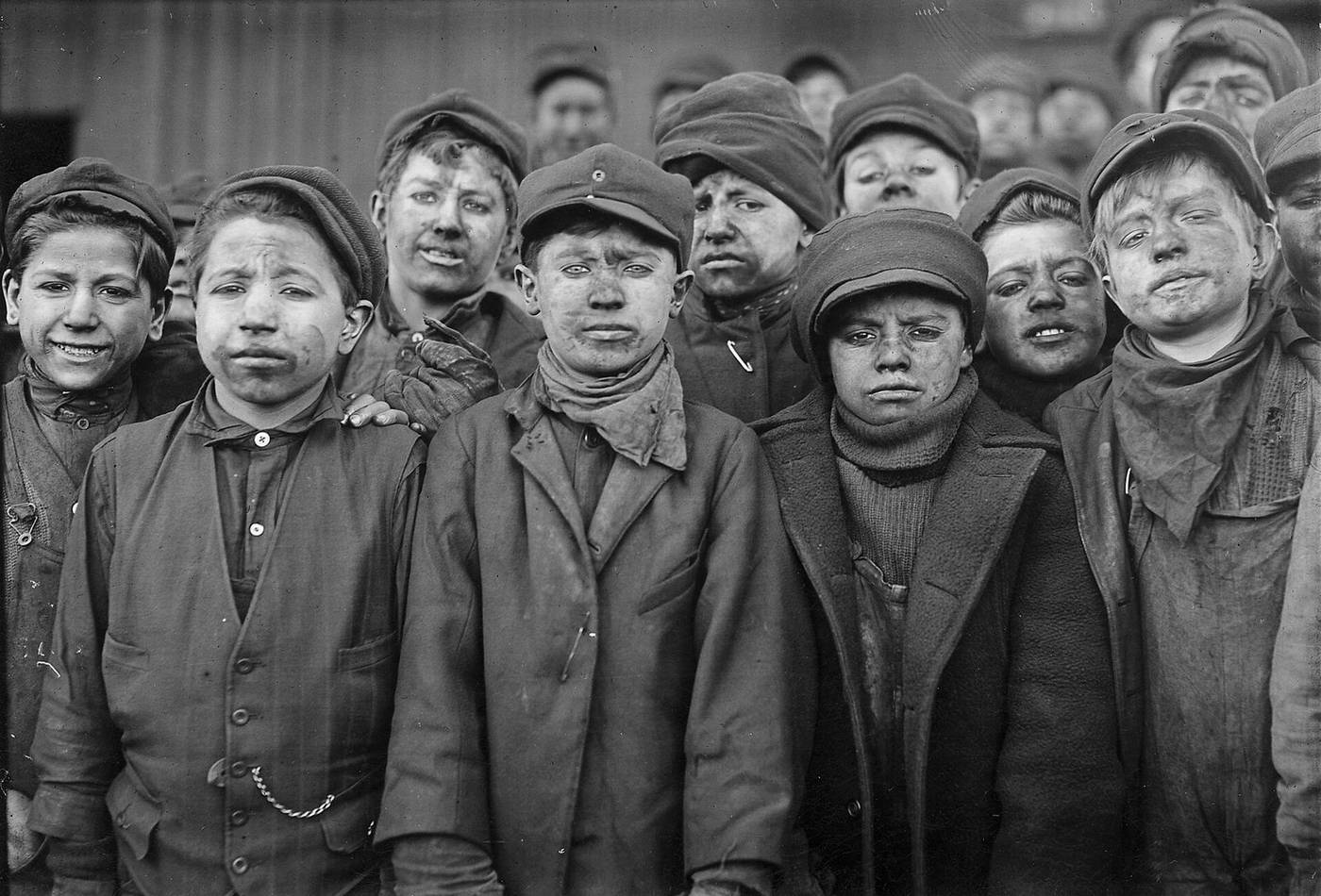 Lewis Hine, Breaker boys, Pennsylvanie, 1911
